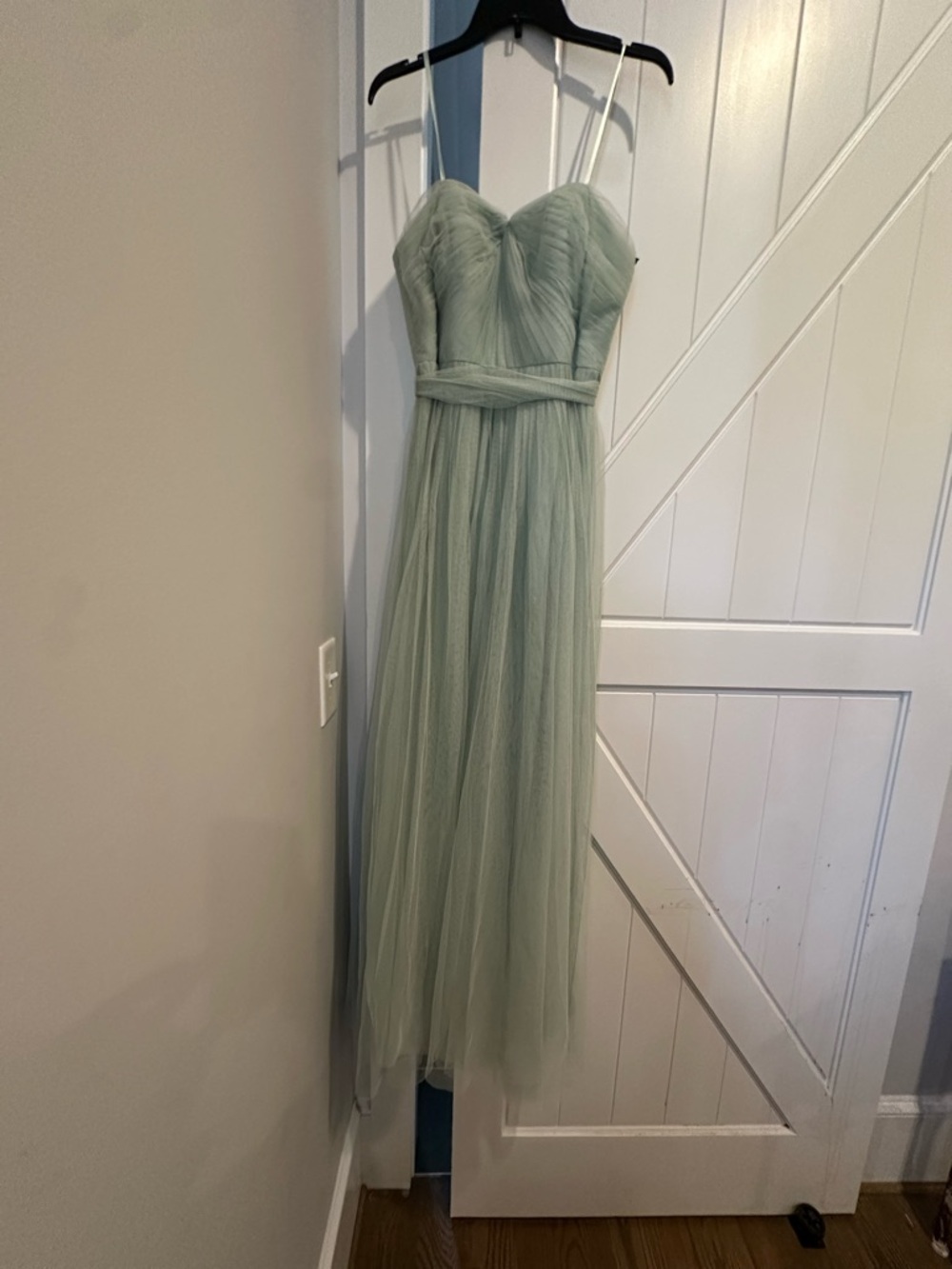 Adrianna Papell Tulle Maxi Dress NWT